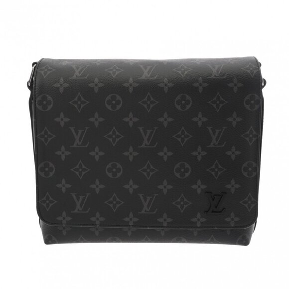 LOUIS VUITTON Monogram Eclipse District PM NV2 Black/Noir/Gray - Picture 2 of 14